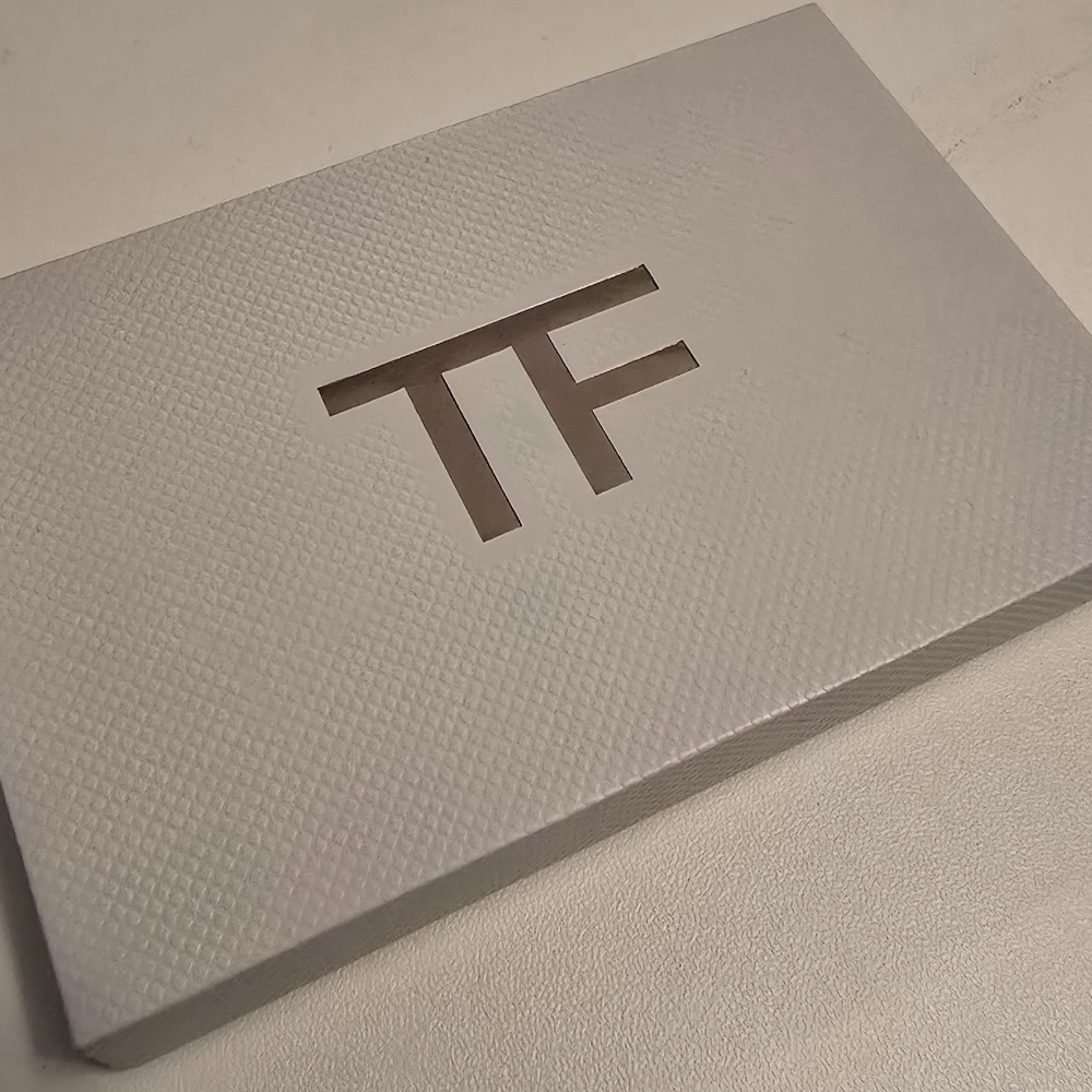 Tom Ford Mirror And Gold colored Mirror Case